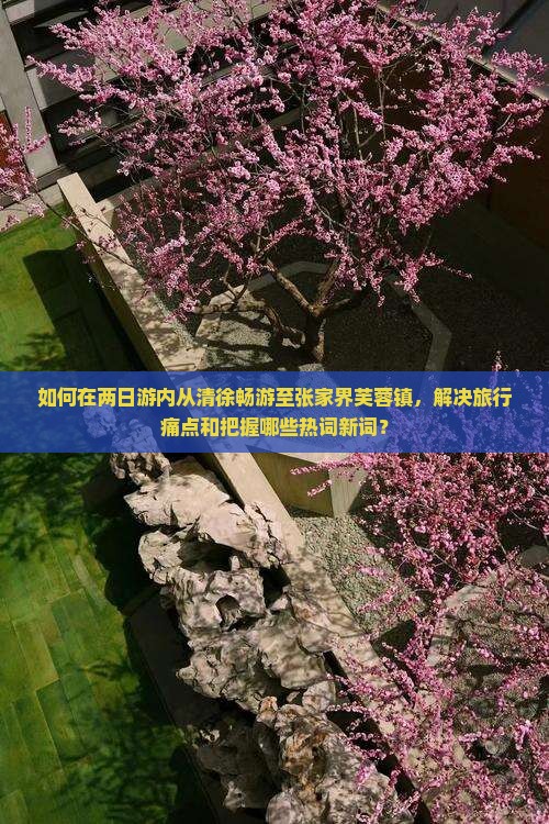 如何在两日游内从清徐畅游至张家界芙蓉镇，解决旅行痛点和把握哪些热词新词？