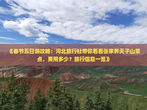《春节五日游攻略：河北旅行社带你看看张家界天子山景点，费用多少？旅行信息一览》