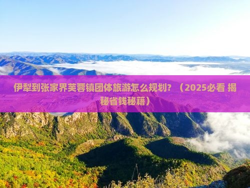 伊犁到张家界芙蓉镇团体旅游