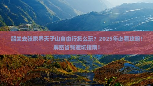 韶关去张家界天子山自由行