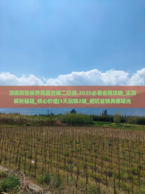清徐到张家界凤凰古城二日游
