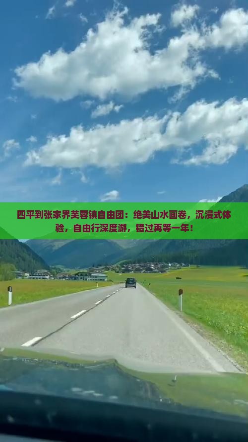 四平到张家界芙蓉镇自由团