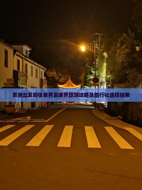 贵港出发到张家界袁家界旅游攻略及旅行社选择指南