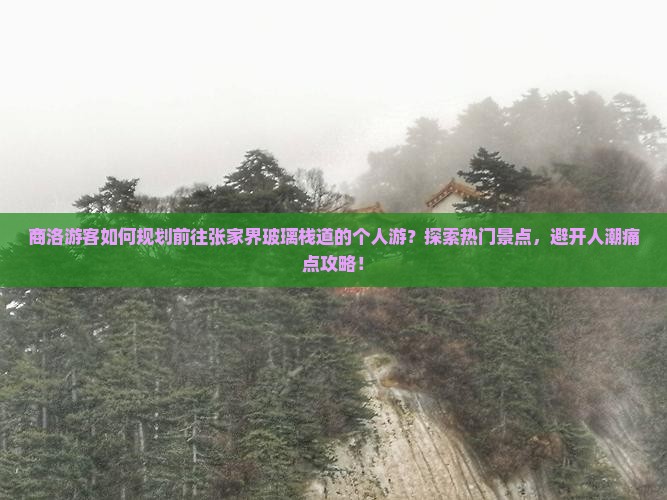 商洛游客如何规划前往张家界玻璃栈道的个人游？探索热门景点，避开人潮痛点攻略！