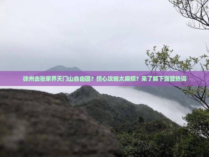 徐州去张家界天门山自由团？担心攻略太麻烦？来了解下露营热词