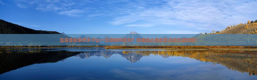 玉溪至张家界天子山一日游如何规划？有哪些必看的景点和交通攻略？