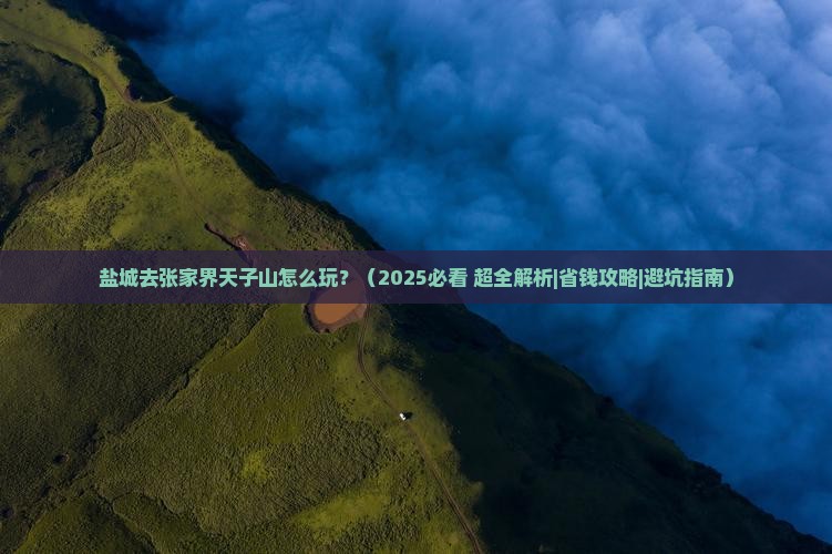 盐城去张家界天子山哪里玩
