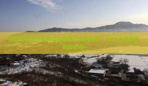锦州到张家界森林公园自由团