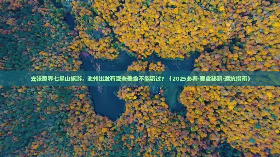 池州去张家界七星山旅游小吃