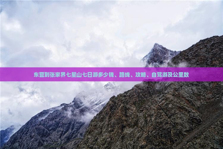 东营到张家界七星山七日游