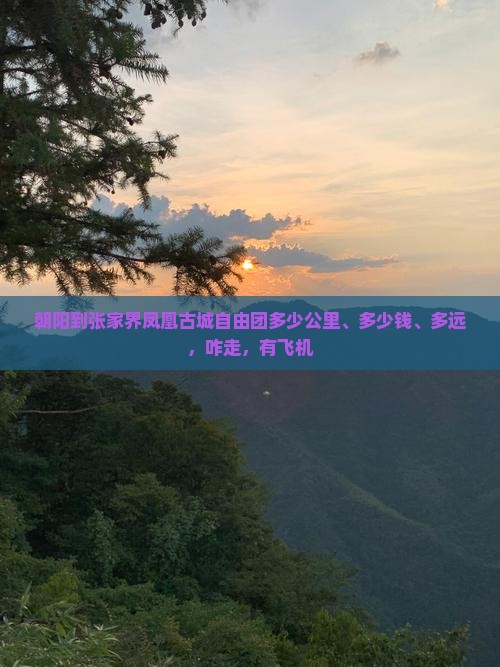 朝阳到张家界凤凰古城自由团