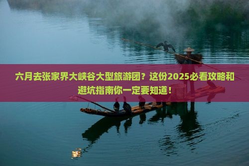 六月去张家界大峡谷大型旅游团