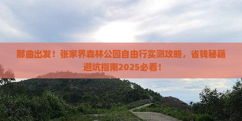 那曲去张家界森林公园自由团