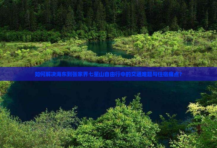 如何解决海东到张家界七星山自由行中的交通难题与住宿痛点？