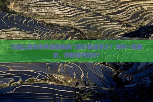 马鞍山至张家界玻璃栈道门票价格是多少？为何一票难求，游客如何应对？