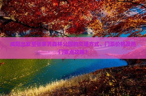 咸阳出发至张家界森林公园的交通方式、门票价格及热门景点攻略？