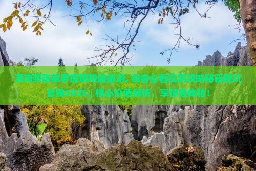 渭南到张家界玻璃栈道旅游
