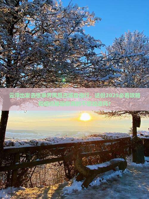 云浮去张家界凤凰古城自由行