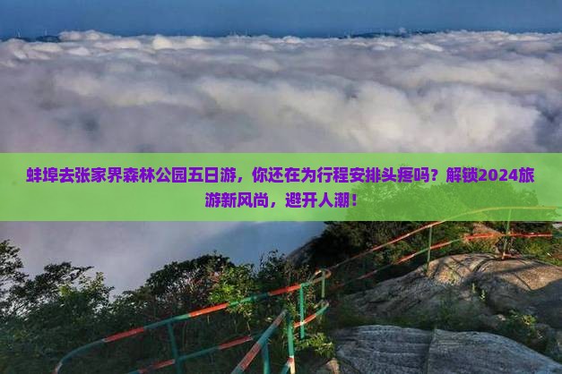 蚌埠去张家界森林公园五日游
