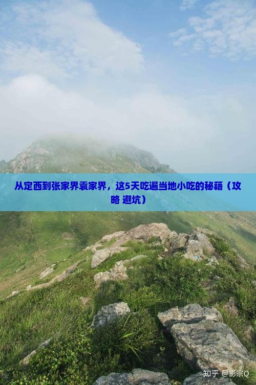 定西到张家界袁家界旅游小吃