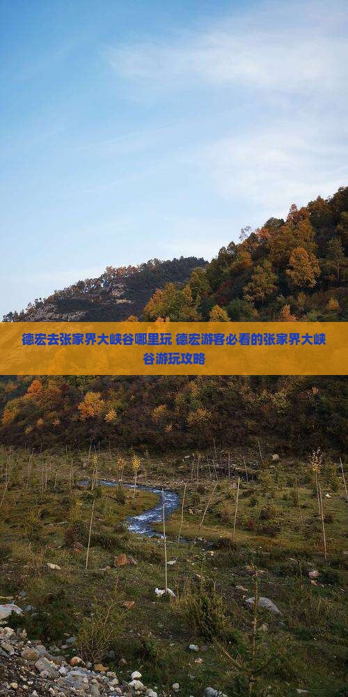 德宏去张家界大峡谷哪里玩