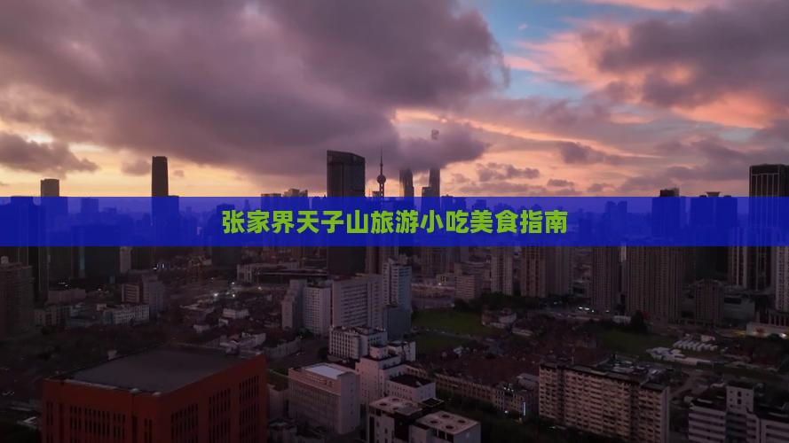 宁波去张家界天子山旅游小吃