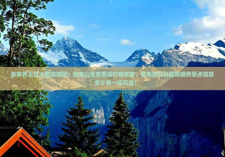 张家界五日大型旅游团：武夷山至芙蓉镇价格攻略，看看旅行社国际提供景点信息，多少钱一探究竟！