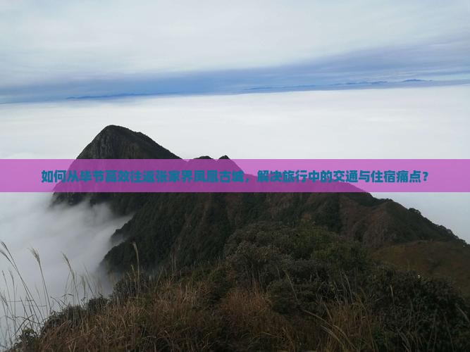 如何从毕节高效往返张家界凤凰古城，解决旅行中的交通与住宿痛点？