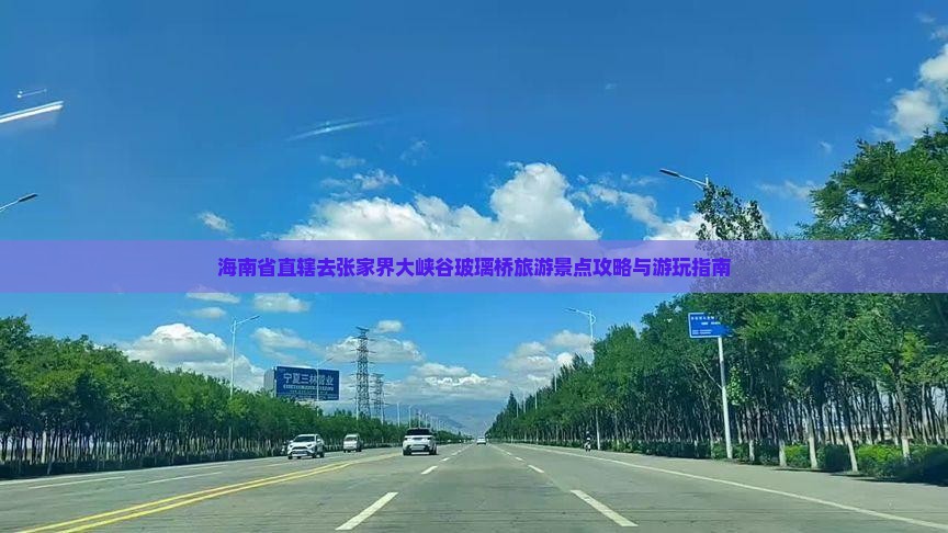 海南省直辖去张家界大峡谷玻璃桥旅游景点攻略与游玩指南