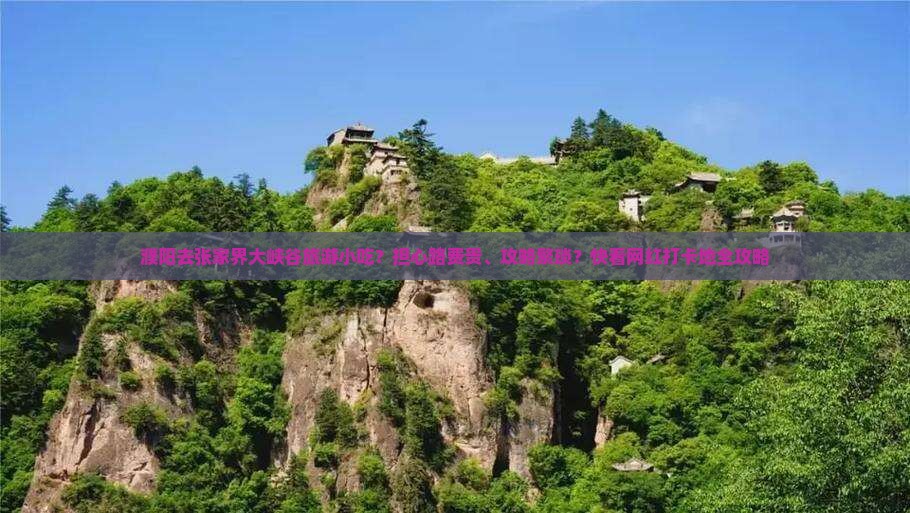 濮阳去张家界大峡谷旅游小吃？担心路费贵、攻略繁琐？快看网红打卡地全攻略