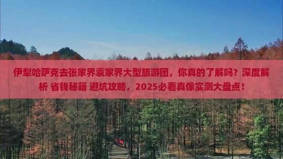 伊犁哈萨克去张家界袁家界大型旅游团