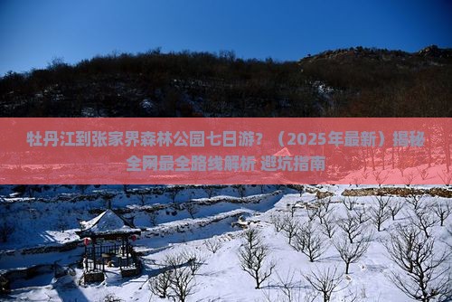 牡丹江去张家界森林公园七日游