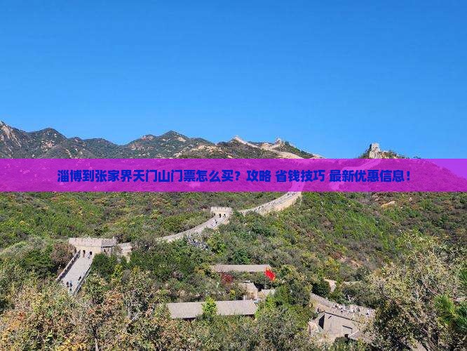 淄博到张家界天门山门票