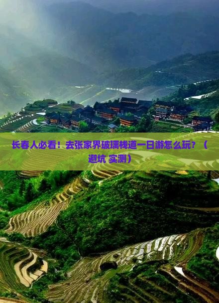 长春去张家界玻璃栈道一日