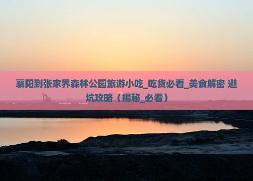 襄阳到张家界森林公园旅游小吃