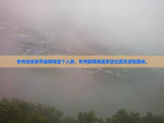 忻州去张家界玻璃栈道个人游