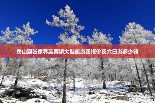 唐山到张家界芙蓉镇大型旅游团