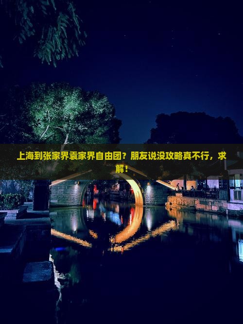 上海到张家界袁家界自由团？朋友说没攻略真不行，求解！