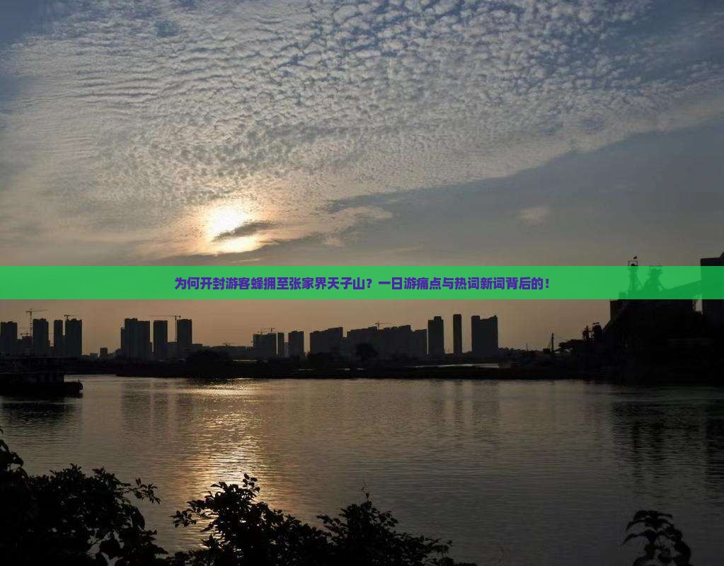 为何开封游客蜂拥至张家界天子山？一日游痛点与热词新词背后的！