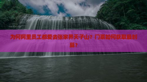 为何阿里员工都爱去张家界天子山?门票如何获取最划算? 为何阿里员工都爱去张家界天子山?门票如何获取最划算?