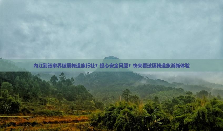 内江到张家界玻璃栈道旅行社？担心安全问题？快来看玻璃栈道旅游新体验