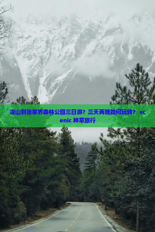 凉山到张家界森林公园三日游？三天两晚如何玩转？ scenic+种草旅行