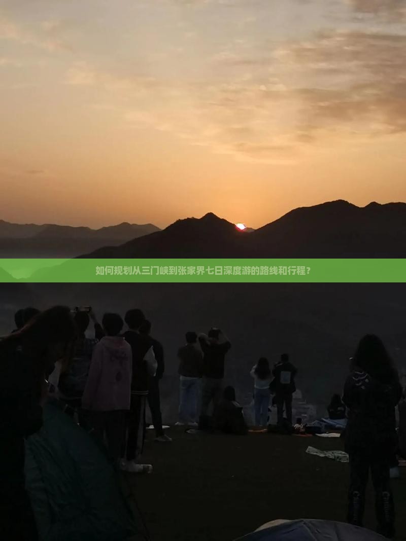 如何规划从三门峡到张家界七日深度游的路线和行程？