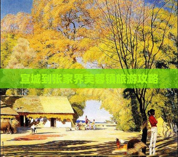 宣城去张家界芙蓉镇景点