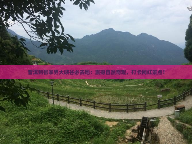 普洱到张家界大峡谷必去地