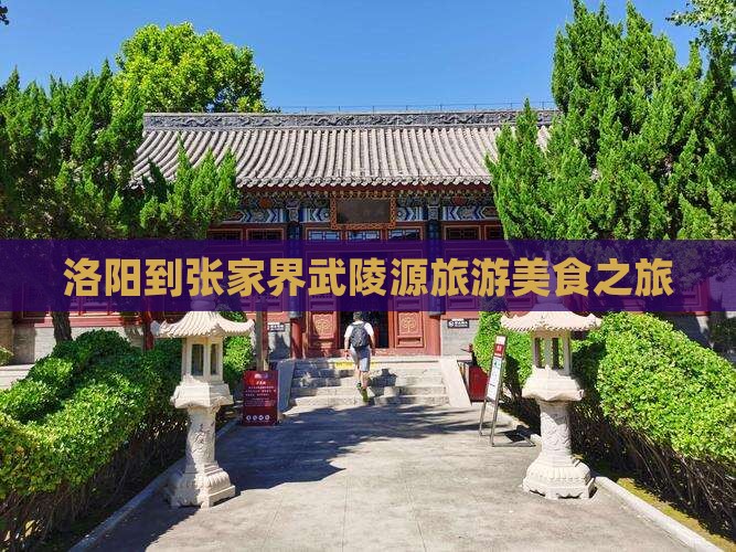 洛阳到张家界武陵源旅游小吃