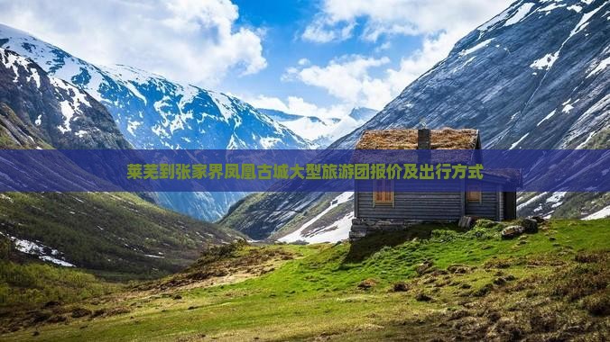莱芜到张家界凤凰古城大型旅游团报价及出行方式