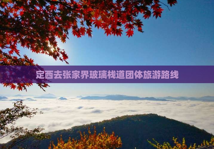 定西去张家界玻璃栈道团体旅游路线