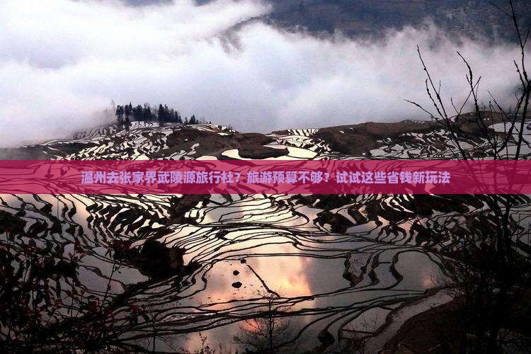 温州去张家界武陵源旅行社？旅游预算不够？试试这些省钱新玩法