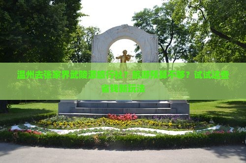 温州去张家界武陵源旅行社？旅游预算不够？试试这些省钱新玩法